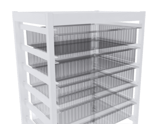 MS60SDT/DH - Mobile HTM71 storage trolley