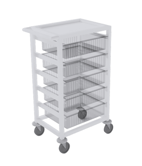 HT-04-PC - Mobile HTM71 storage trolley