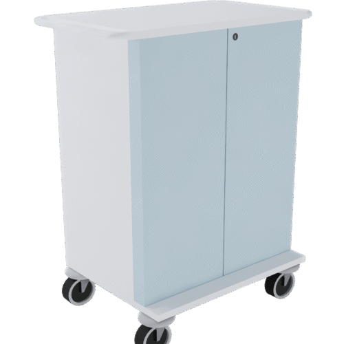 PM220 - 9 Hoop MDS Trolley - Shelves