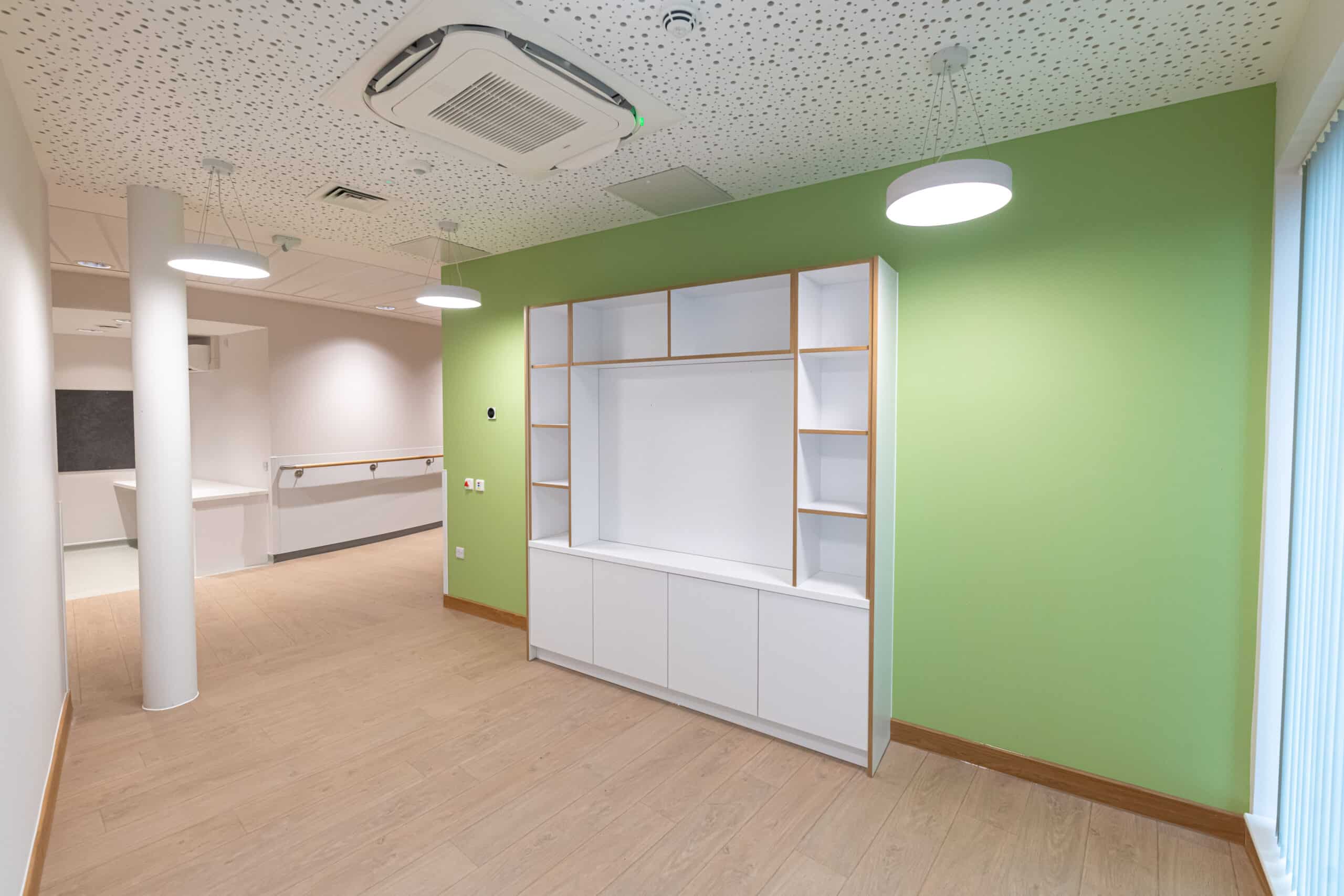 Bespoke cabinetry installed at Milton Keynes cancer centre