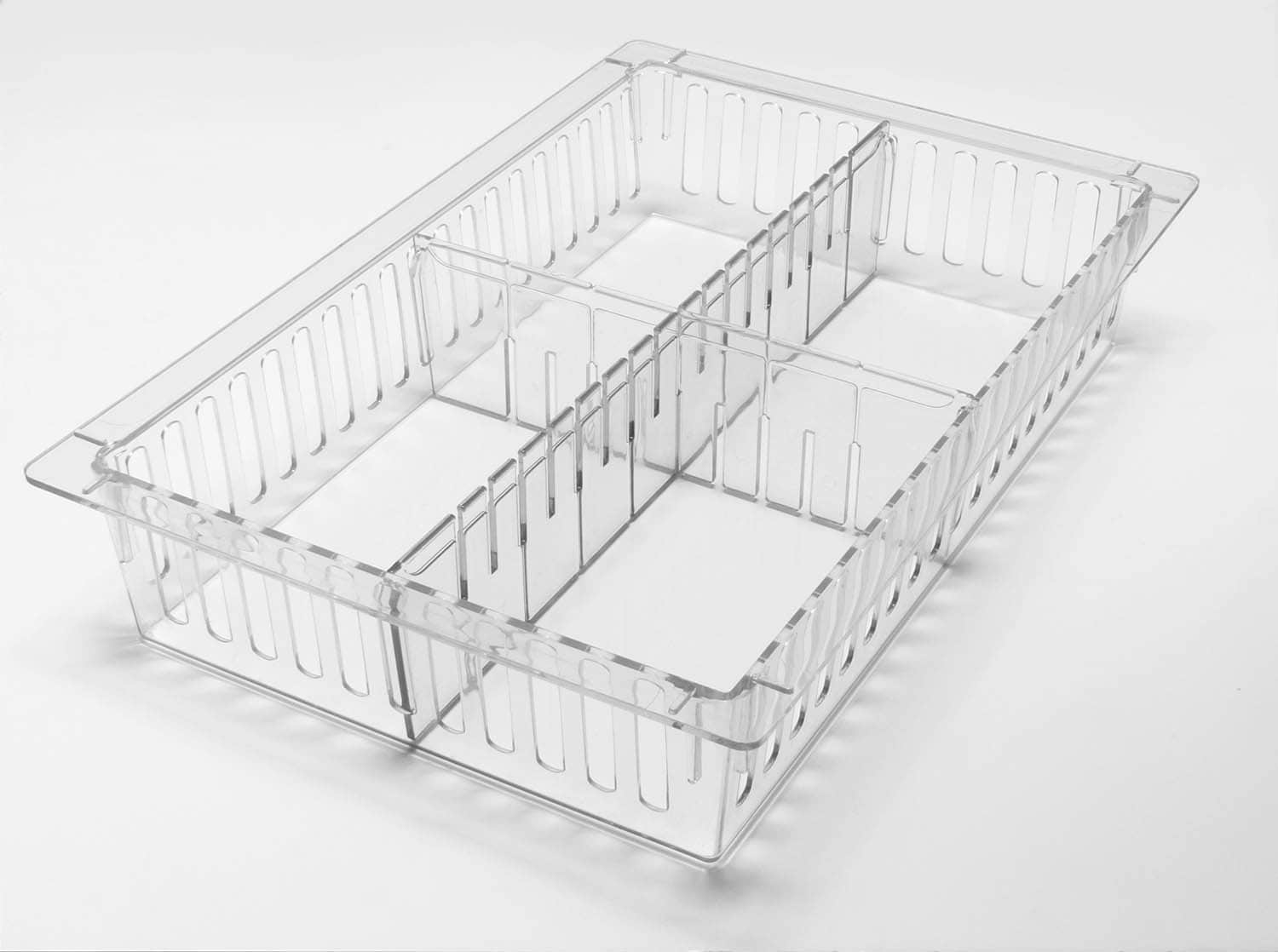 HTM71 100mm tray with dividers