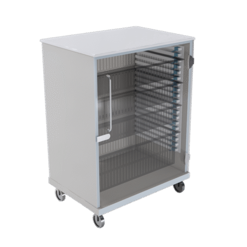 BU655-M-PCD - Mobile Base Unit with polycarbonate door