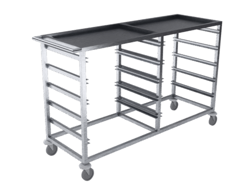 HT-02-SS - Mobile HTM71 storage trolley