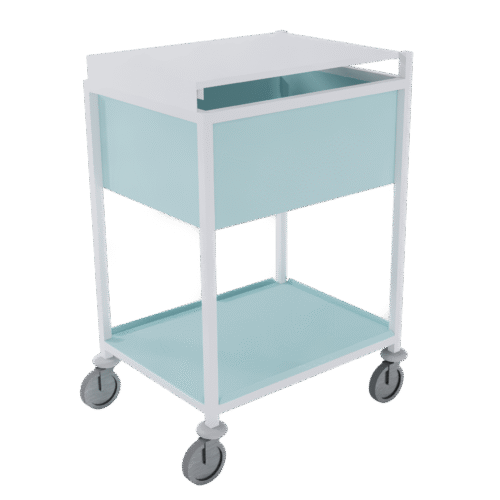 MR020 - Medical Records Trolley - Small
