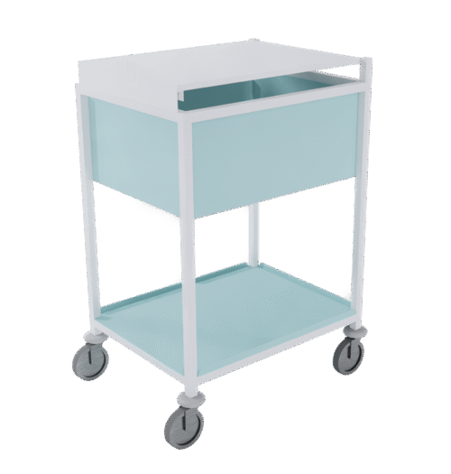 MR020 - Medical Records Trolley - Small