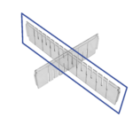 100mm length divider