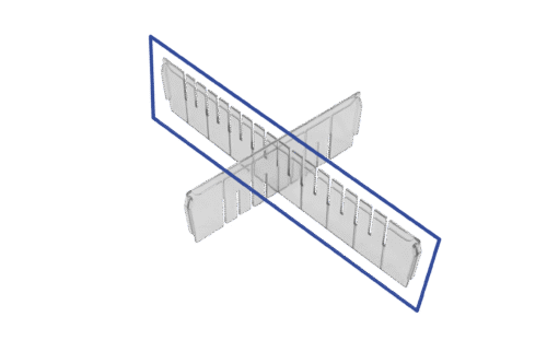 100mm length divider