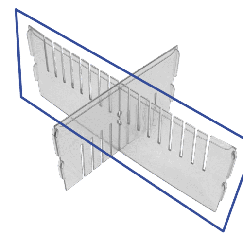 200mm length divider