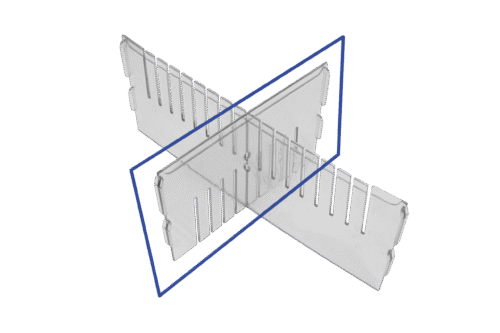 200mm width divider